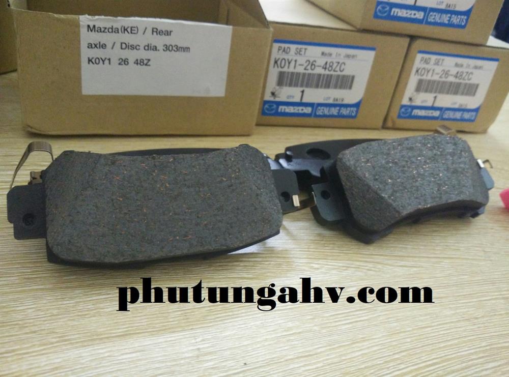 Bố thắng đĩa, sau pad sub set,rr calip Mazda CX5